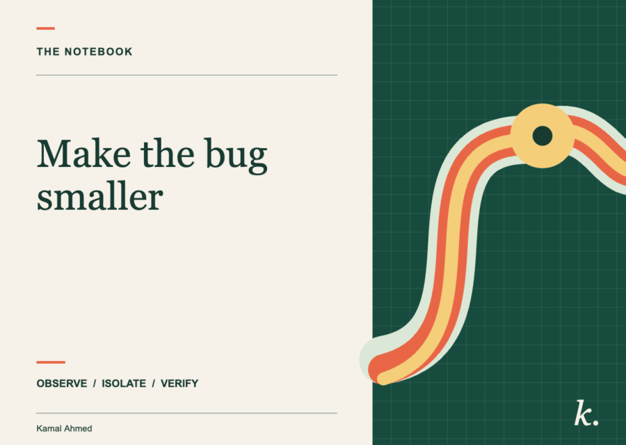 Make the bug smaller